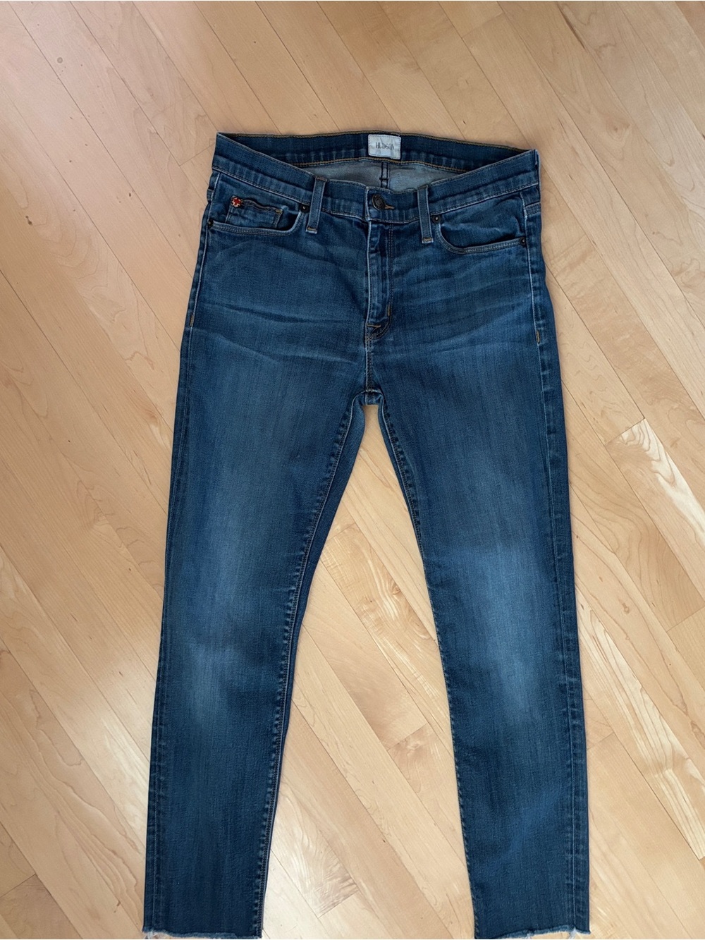 Hudson Jeans Women’s Nico Super Skinny Blue Jeans Mid-Rise  - size 27
